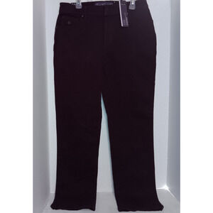 Gloria Vanderbilt Amanda Women's Jeans Size 4 Short Deep Purple